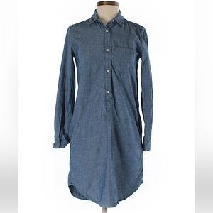 Gap denim shirt dress, size XS. Great condition!